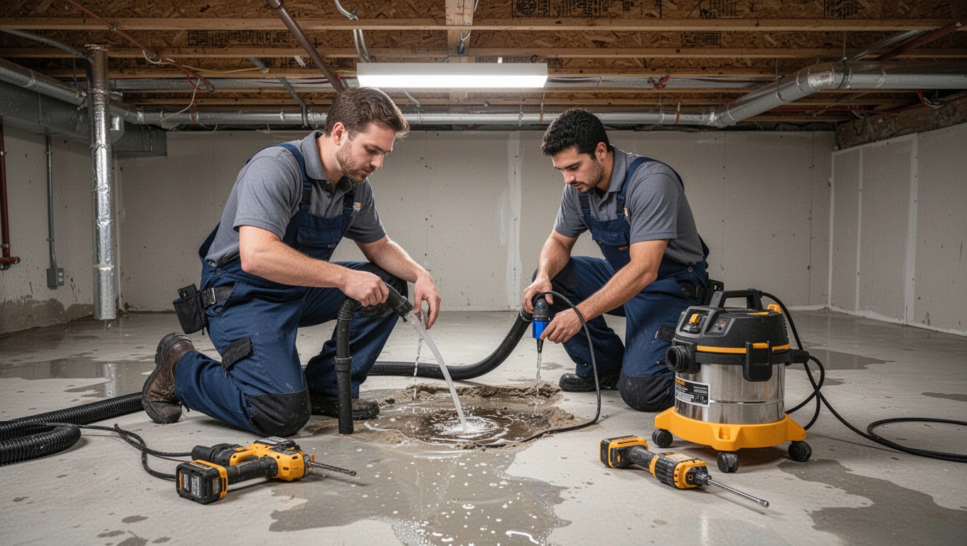 Crawl Space Water Removal