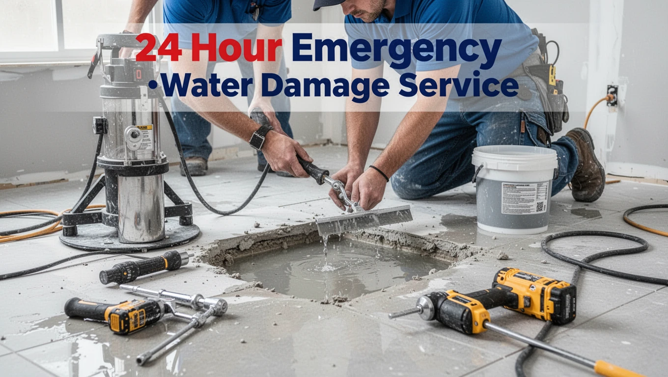 24 Hour Emergency Water Damage Service