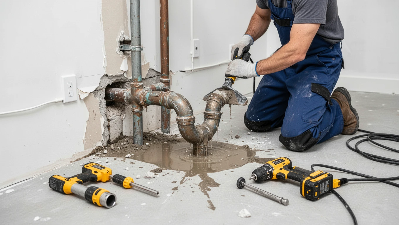 Burst Pipe Cleanup